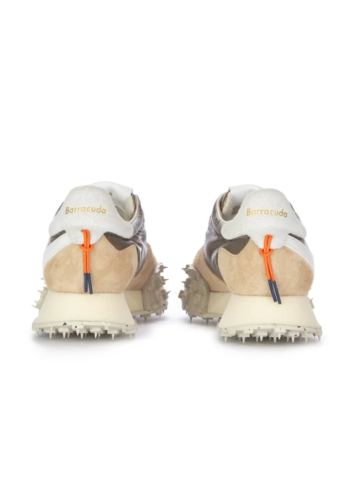 BARRACUDA | SNEAKERS IMPACT BEIGE METALLIZZATO Pezzi Unici
