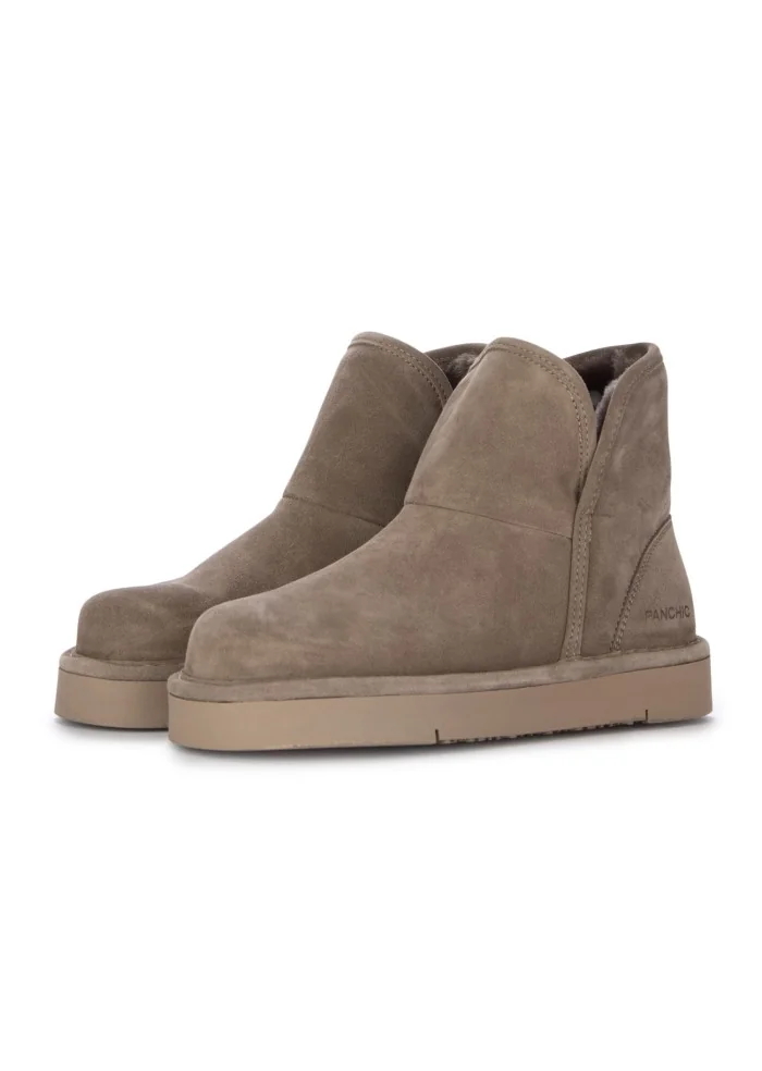 PANCHIC | STIVALETTI BASSI CAMOSCIO GRIGIO Fino Al -60%