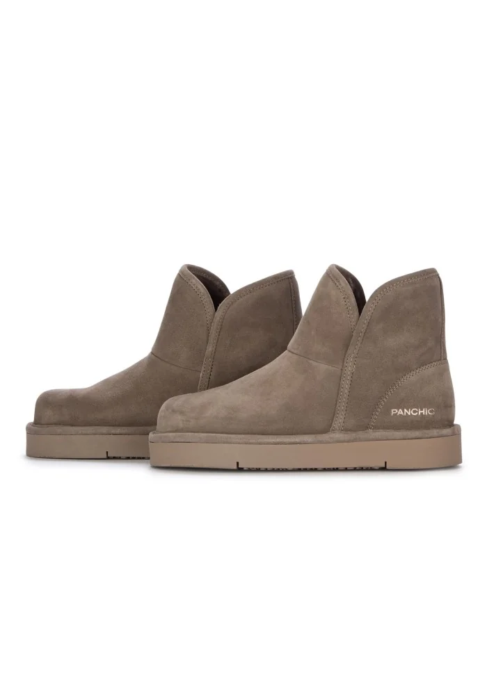 PANCHIC | STIVALETTI BASSI CAMOSCIO GRIGIO Fino Al -60%