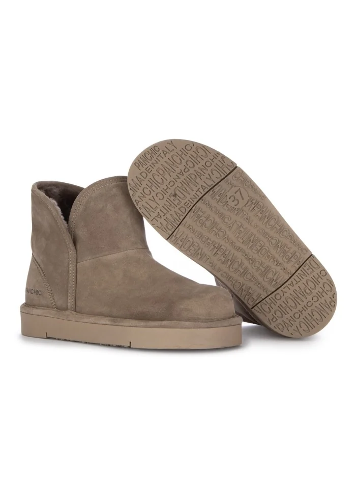 PANCHIC | STIVALETTI BASSI CAMOSCIO GRIGIO Fino Al -60%