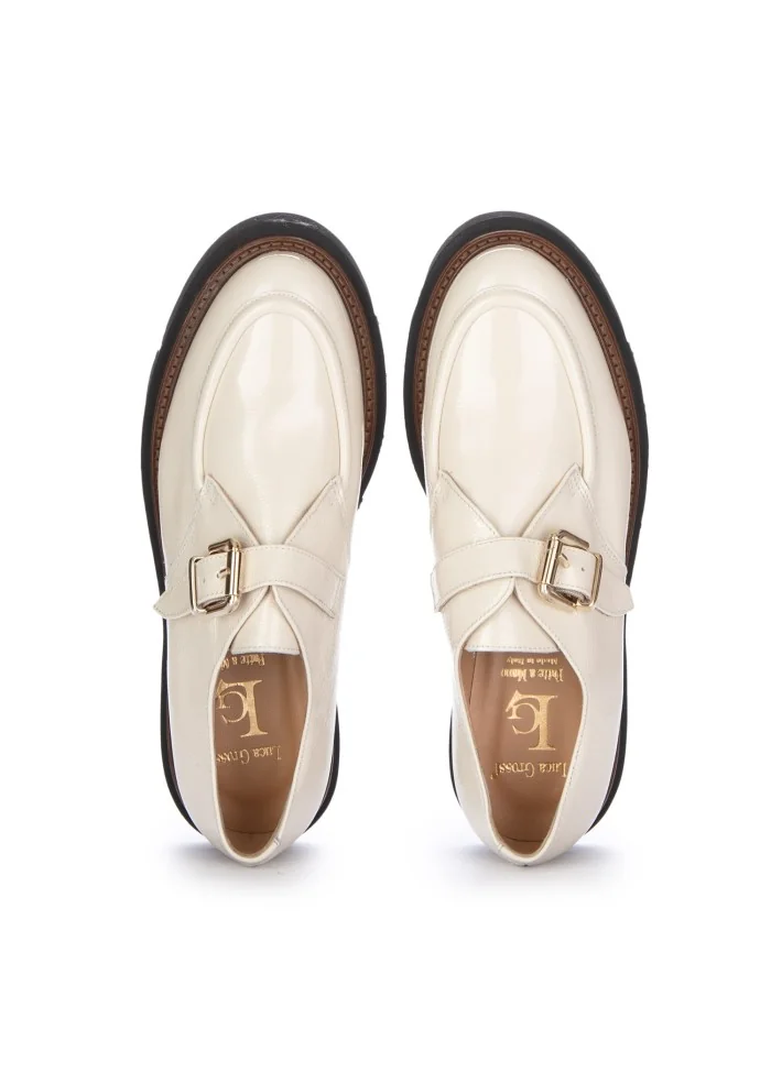LUCA GROSSI | MOCASSINI NAPLAK BIANCO Sconto