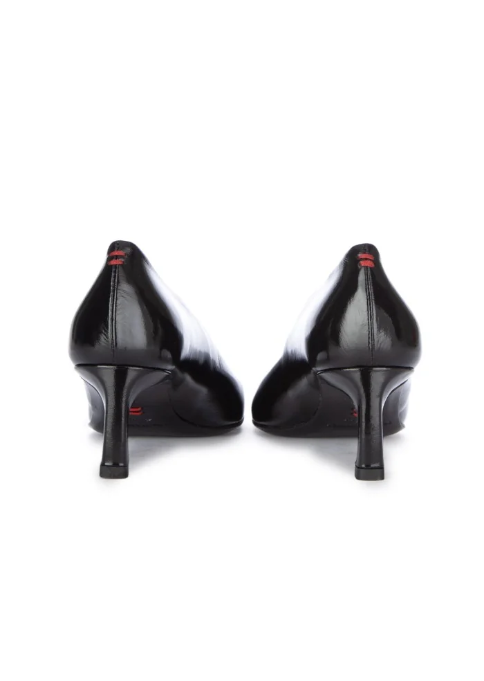HALMANERA | SCARPE CON TACCO GLAZE NERO Online