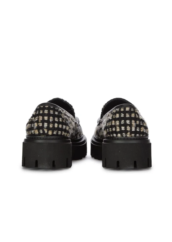 MAZE | MOCASSINI SARA STOCCOLMA FOUNTAIN NERO BEIGE Saldi