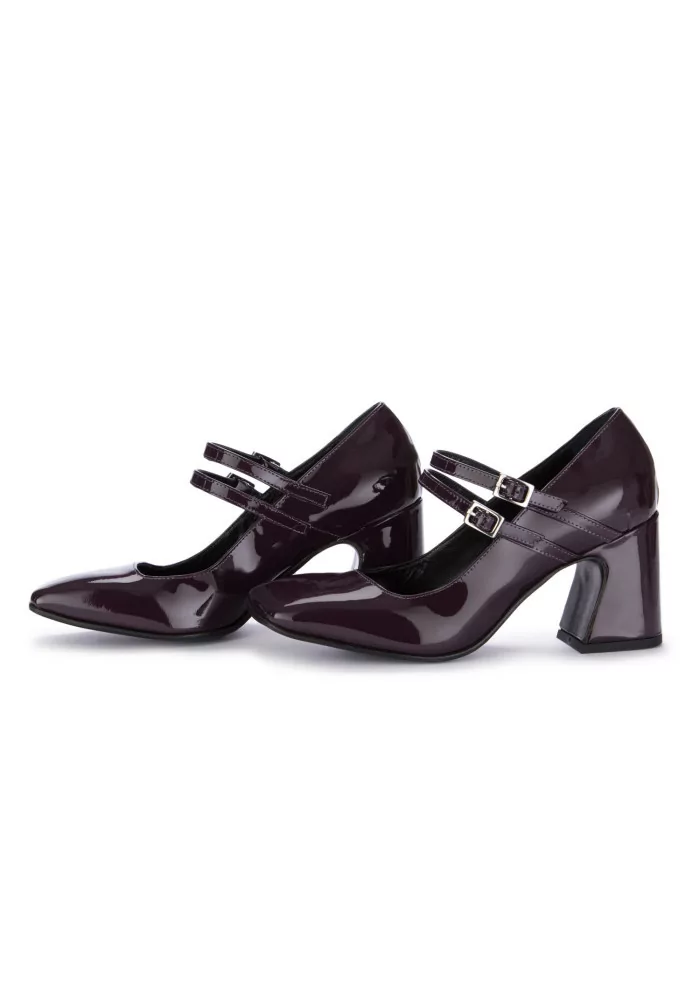 POESIE VENEZIANE | SCARPE TACCO MIA PELLE VIOLA Vendita Economica