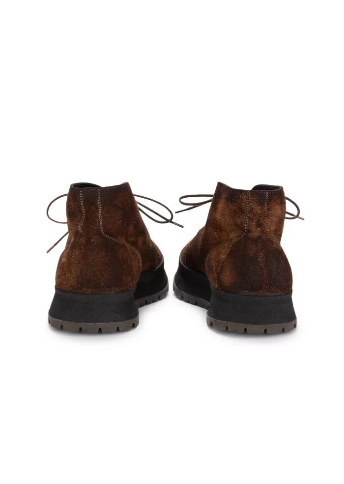 SHOTO | SCARPE ALLACCIATE ALCE CAMOSCIO MARRONE Italy