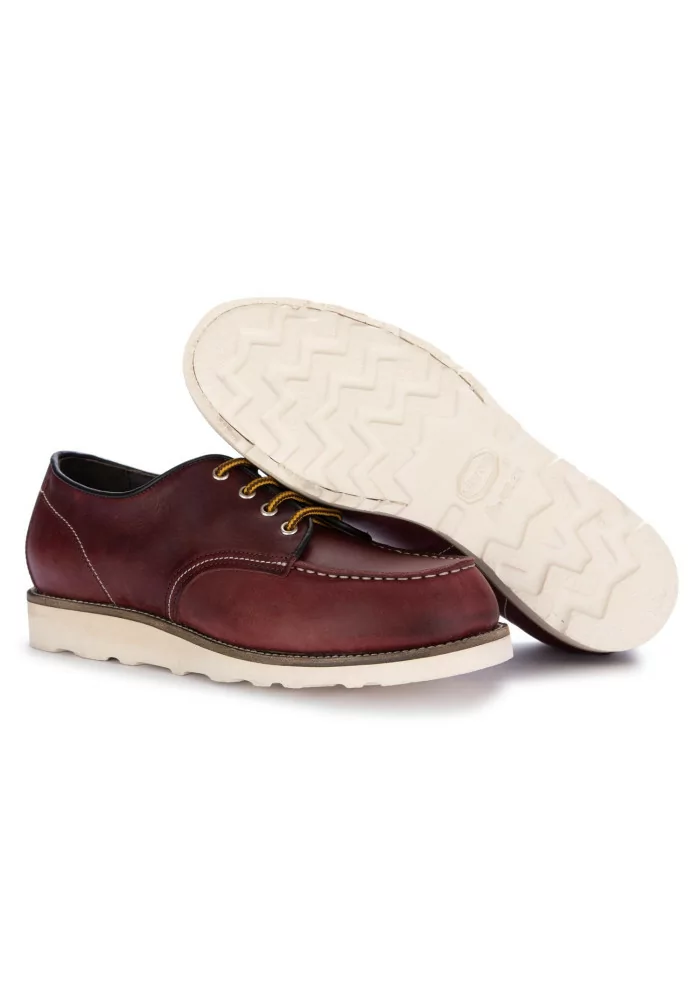 MANOVIA 52 | SCARPE ALLACCIATE COWBOY BORDEAUX In Linea