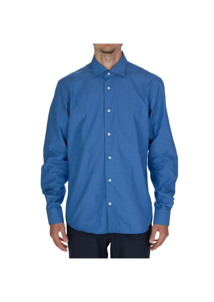 MASTRICAMICIAI | CAMICIA LUCA COTONE REGULAR FIT BLU CHIARO Promozione