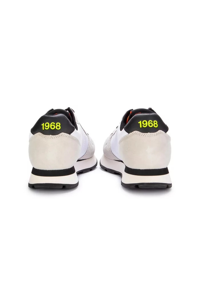 SUN68 | SNEAKERS TOM FLUO NYLON BIANCO TAUPE Consegna Veloce