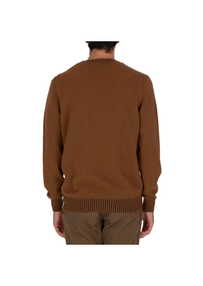 JURTA | MAGLIONE GIROCOLLO LANA MERINO MARRONE Affare Del Giorno