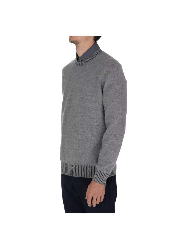 JURTA | MAGLIONE GOVA MERINO GRIGIO Vendita Economica