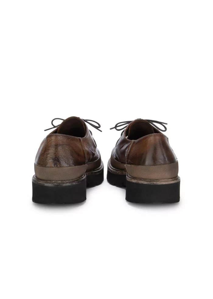 PAWELK'S | SCARPE ALLACCIATE BUFALO PELLE MARRONE Moda