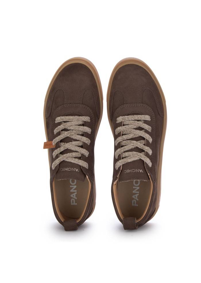 PANCHIC | SNEAKERS PELLE MARRONE SCURO In Linea