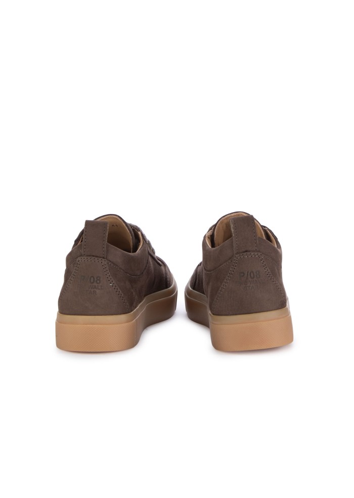 PANCHIC | SNEAKERS PELLE MARRONE SCURO In Linea