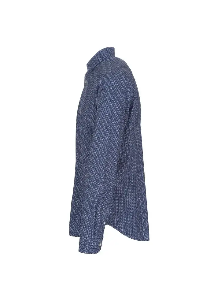 LIBERTY ROSE | CAMICIA SILVER TEC BLU Nuovo