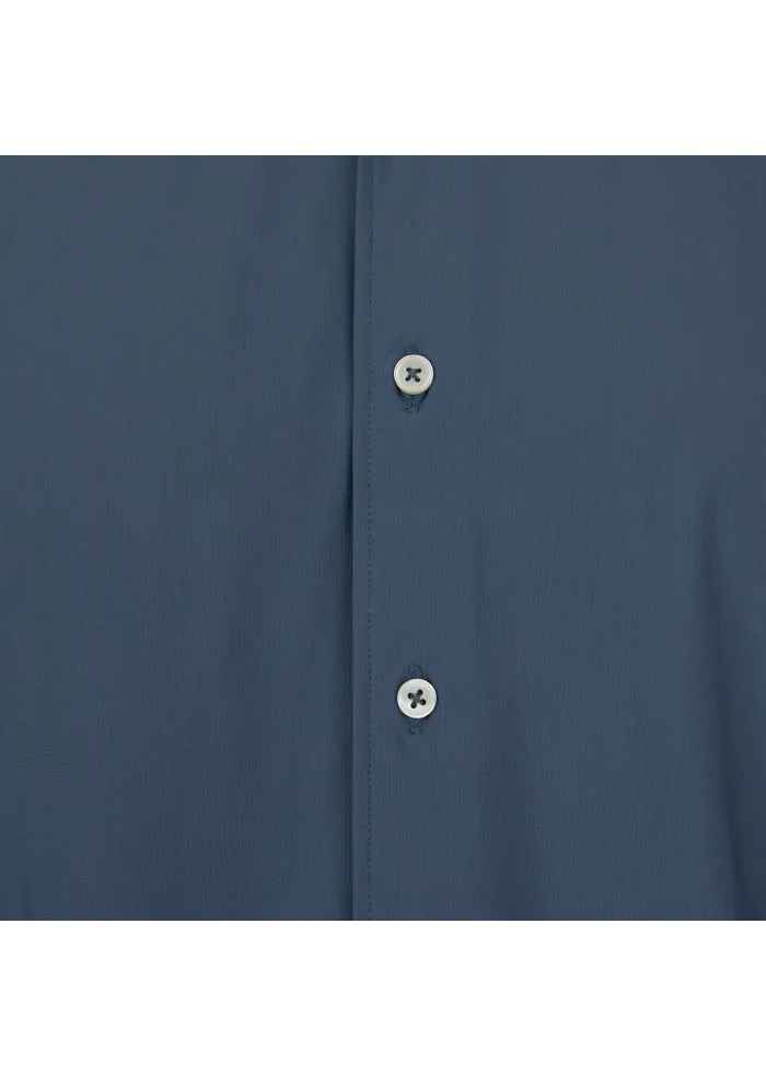 LIBERTY ROSE | CAMICIA SILVER TEC BLU SCURO Pezzi Unici