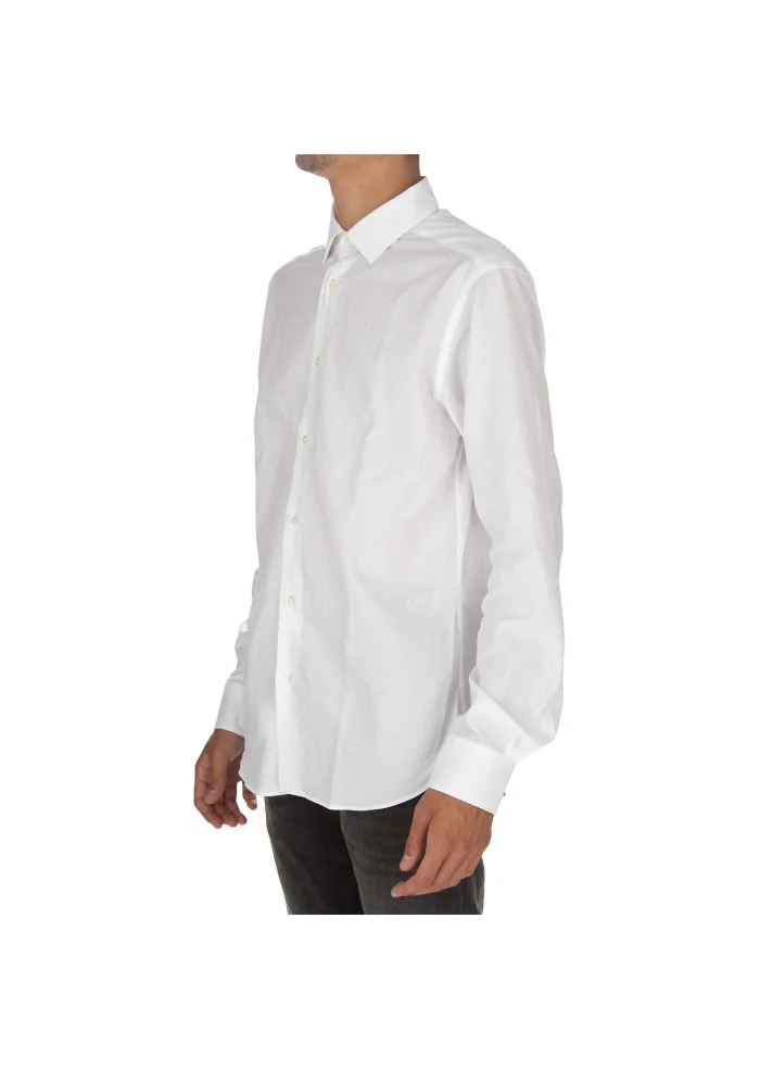 LIBERTY ROSE | CAMICIA COTONE BLAKE BIANCO Promozione Limitata