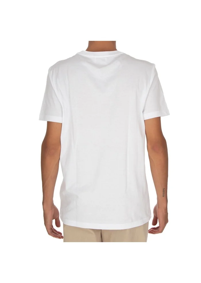 DONDUP | T-SHIRT DETTAGLIO LATERALE BIANCO Fino Al -60%