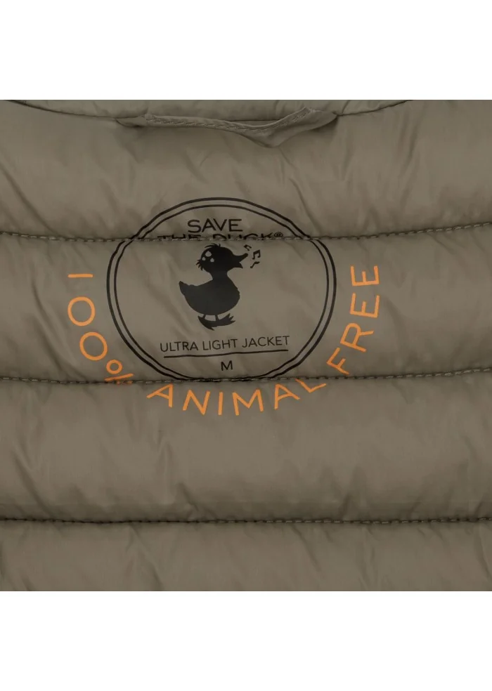 SAVE THE DUCK | PIUMINO GIGA01 DONALD GRIGIO Vendite Flash
