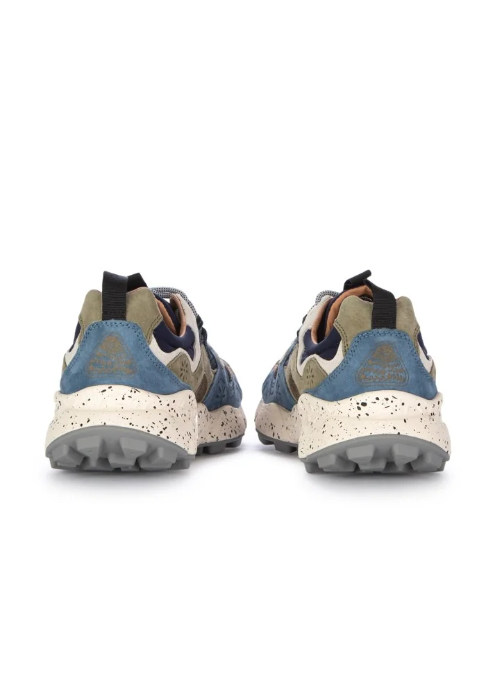 FLOWER MOUNTAIN | SNEAKERS YAMANO 3 BLU MARRONE Nuova