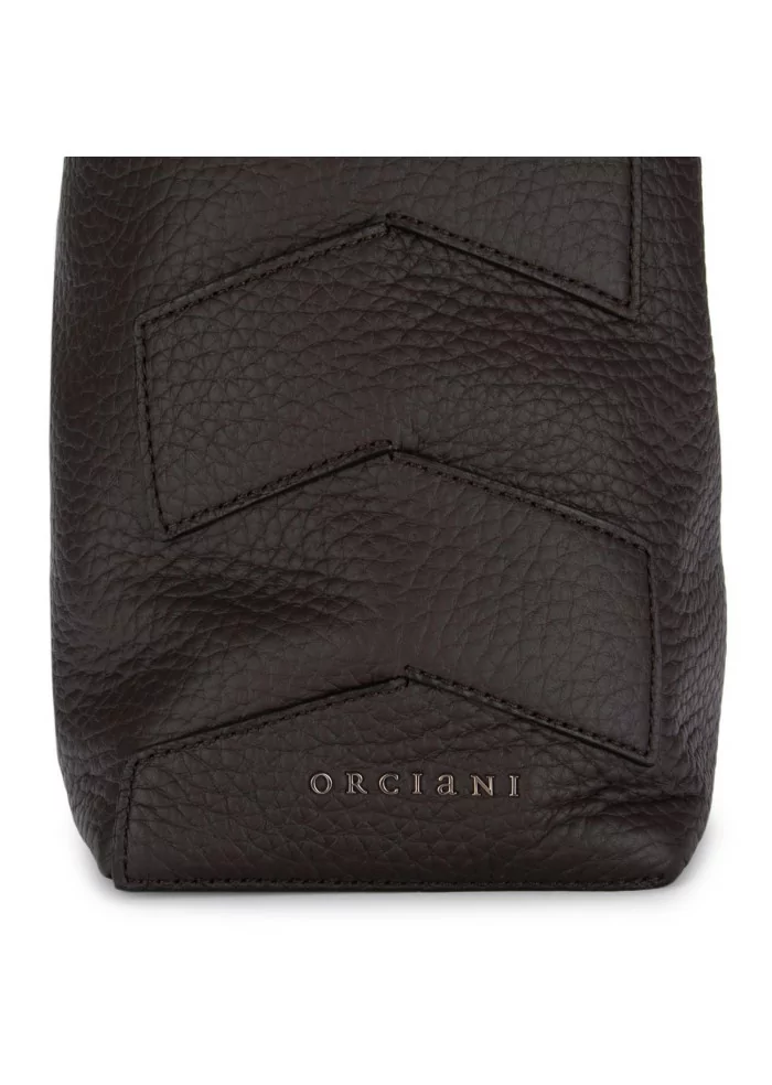 ORCIANI | BORSA A SPALLA NILLA SOFT MARRONE SCURO Economico