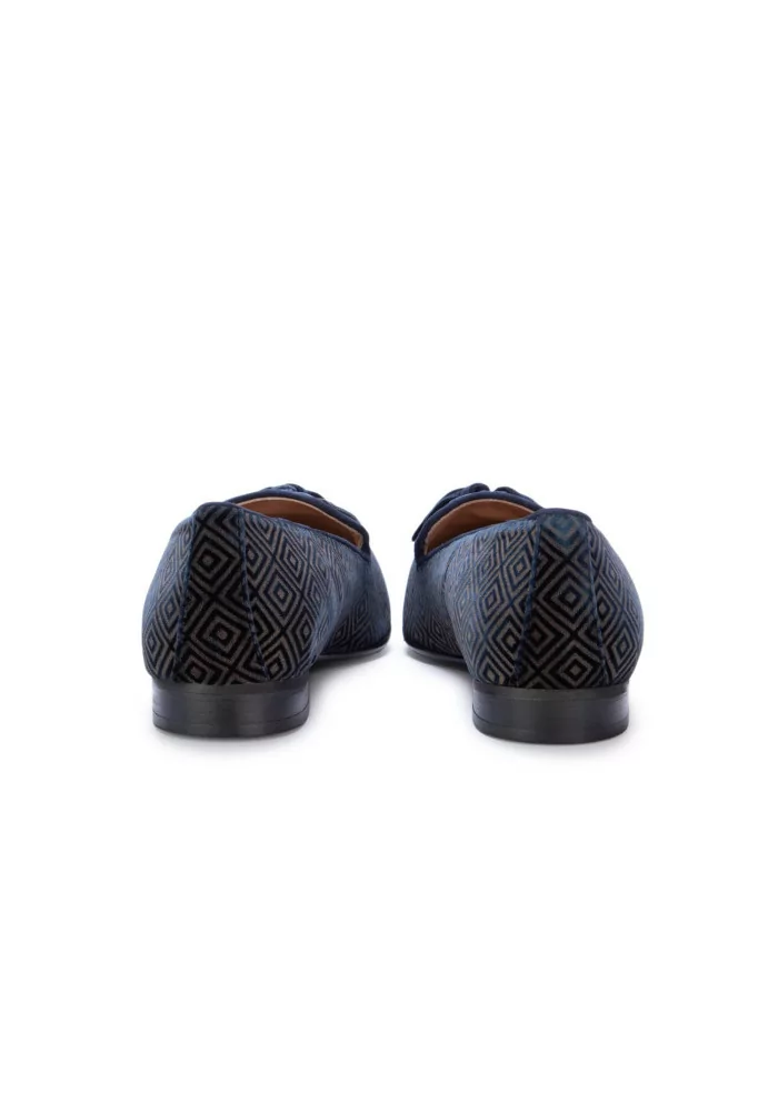IL BORGO FIRENZE | SCARPE BASSE LETIZIA VELLUTO BLU MARRONE Outlet