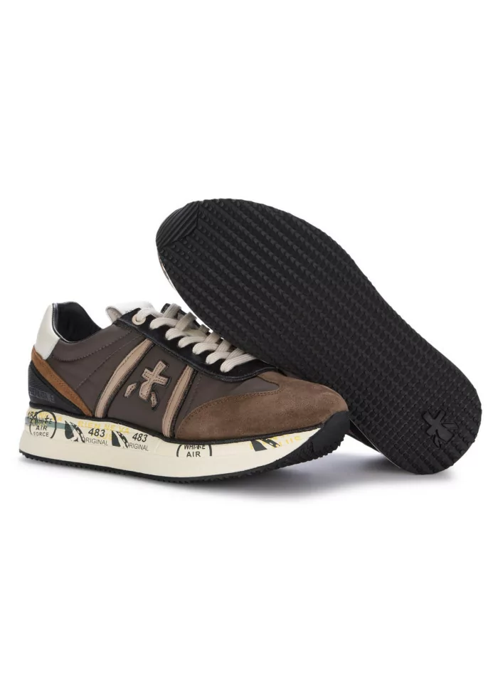 PREMIATA | SNEAKERS CONNY MARRONE Vendita Calda