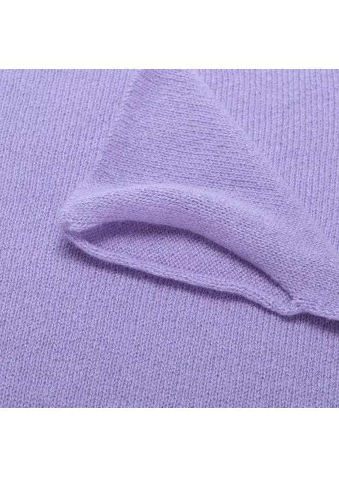 RIVIERA CASHMERE | SCALDACOLLO RASATO LILLA Negozio