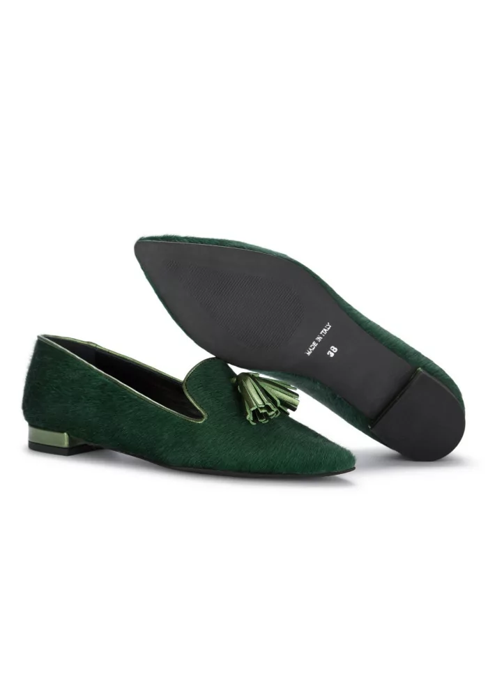 POSITANO IN LOVE | BALLERINE LUISA CAVALLINO VERDE Nuova