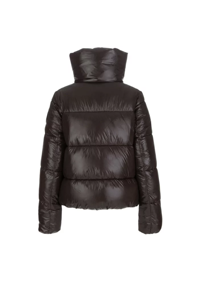 SAVE THE DUCK | PIUMINO BOMBER LUCK17 ISLA MARRONE SCURO Nuovo