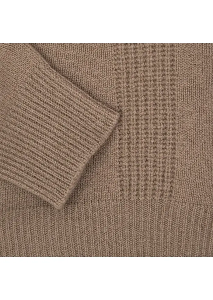 CASHMERE ISLAND | MAGLIONE PITIGLIANO GRIGIO TORTORA Promozione