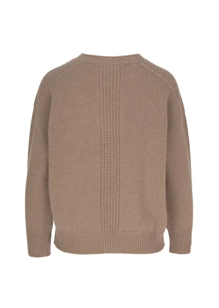 CASHMERE ISLAND | MAGLIONE PITIGLIANO GRIGIO TORTORA Promozione