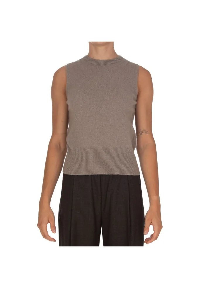 CASHMERE ISLAND | GILET E CARDIGAN KIT APPENNINO MARRONE TALPA Pezzi Unici