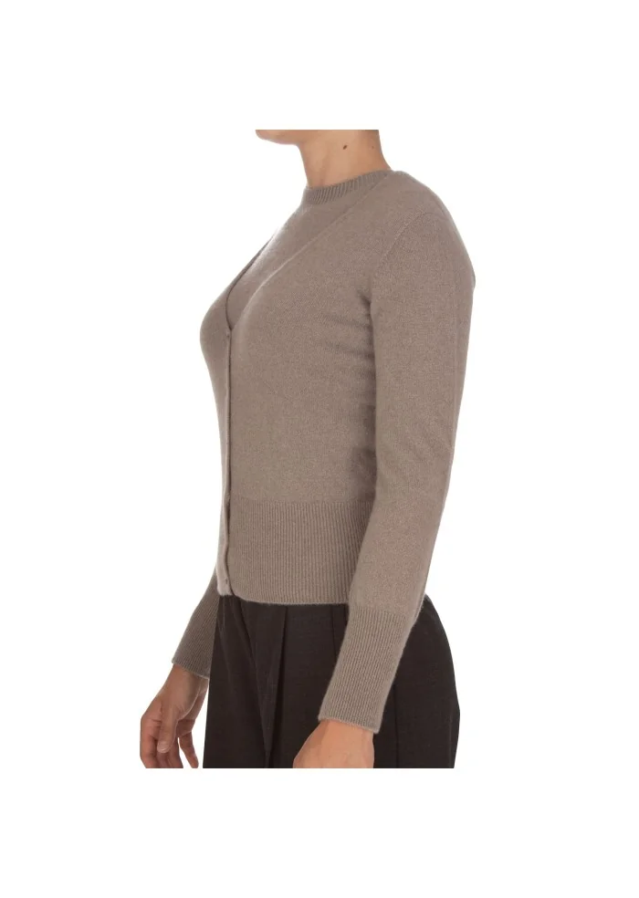 CASHMERE ISLAND | GILET E CARDIGAN KIT APPENNINO MARRONE TALPA Pezzi Unici