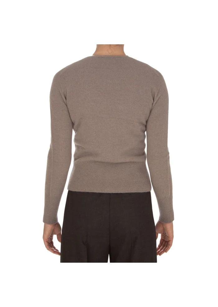 CASHMERE ISLAND | GILET E CARDIGAN KIT APPENNINO MARRONE TALPA Pezzi Unici