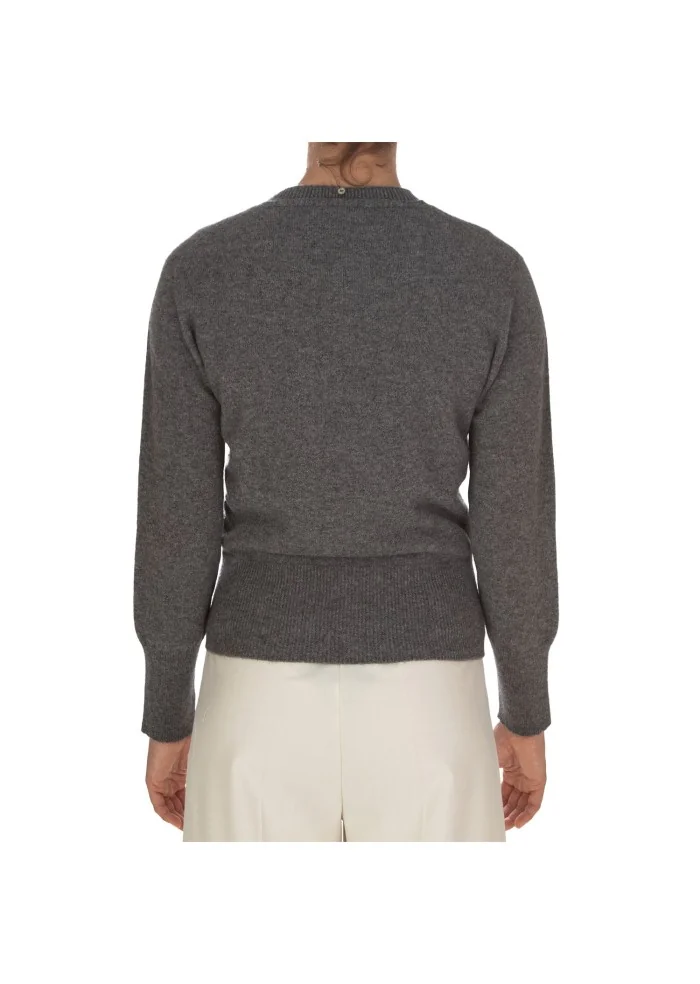CASHMERE ISLAND | GILET E CARDIGAN KIT APPENNINO GRIGIO ANTRACITE Soddisfazione Garantita