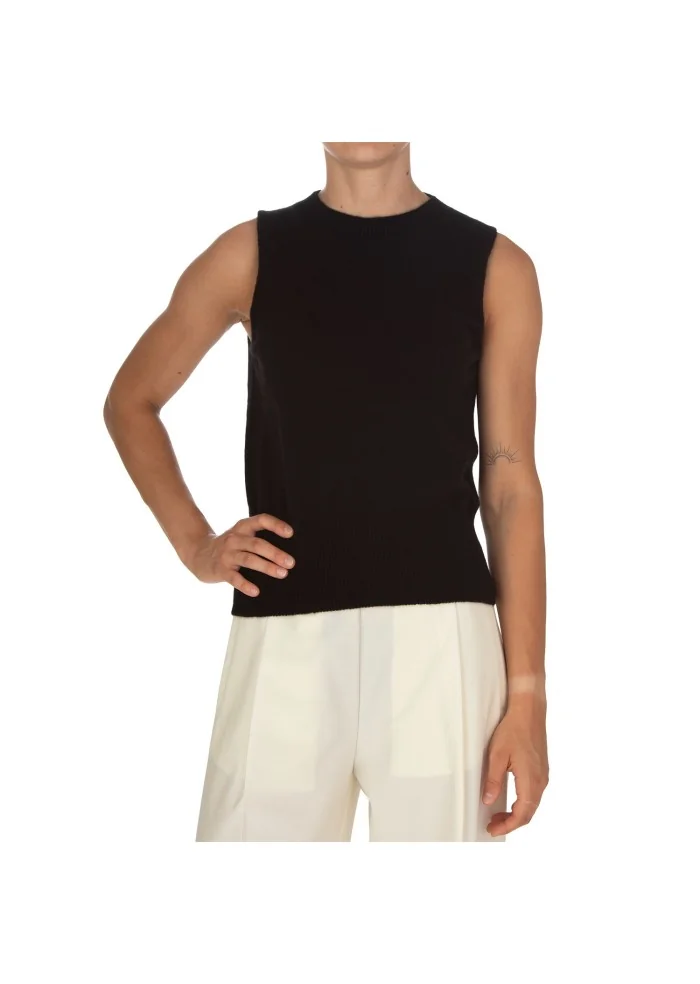 CASHMERE ISLAND | GILET E CARDIGAN KIT APPENNINO NERO Qualità Garantita