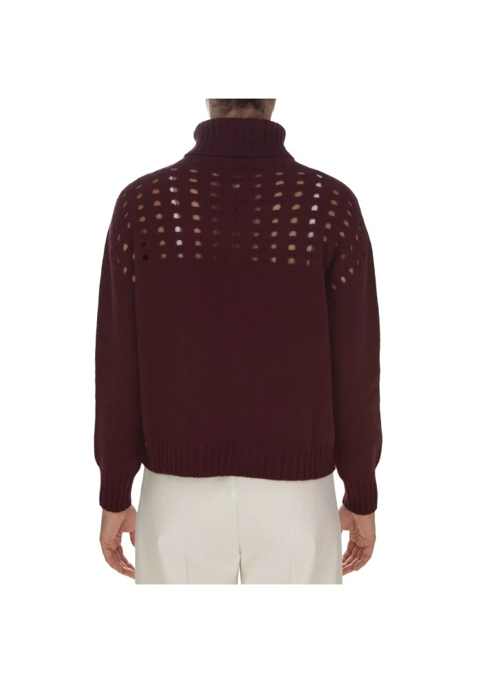 CASHMERE ISLAND | MAGLIONE ANGHIARI BORDEAUX Promozione Limitata