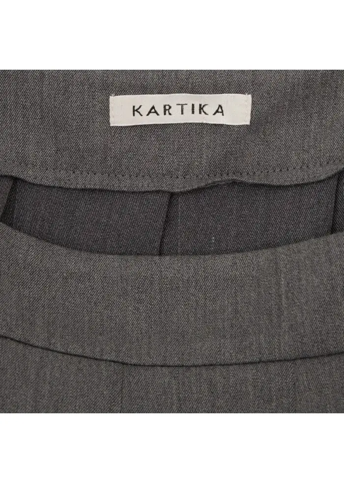 KARTIKA | GONNA VITA ALTA GRIGIO Vendita Calda