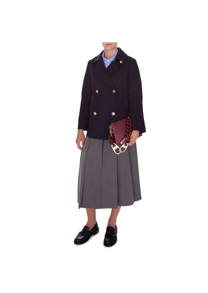 KARTIKA | CAPPOTTO DOPPIOPETTO BLU Outlet