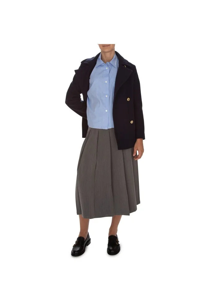 KARTIKA | CAPPOTTO DOPPIOPETTO BLU Outlet