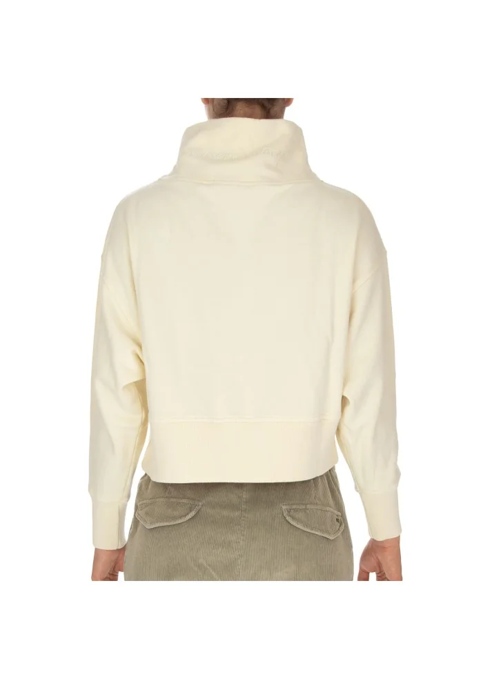 NOUMENO CONCEPT | MAGLIONE COLLO ALTO BIANCO PANNA Nuova