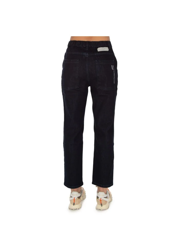 NOUMENO CONCEPT | JEANS SCRITTE POSTERIORI BLU Saldi Di Fabbrica