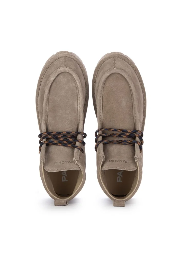 PANCHIC | STIVALETTI ALLACCIATI CREEPER GRIGIO Promozione