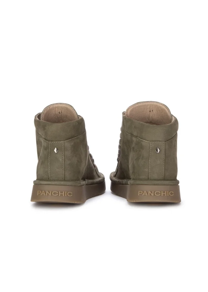 PANCHIC | SNEAKERS ALTE PELLE VERDE Spedizione Gratuita