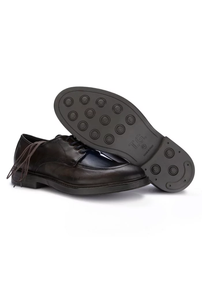 TON GOUT | SCARPE ALLACCIATE MAGICA MARRONE BLU Sconto