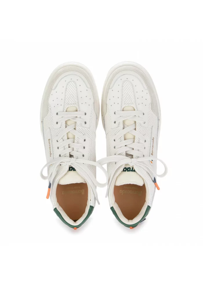 BARRACUDA | SNEAKERS EARVING PELLE BIANCO MARMO Online