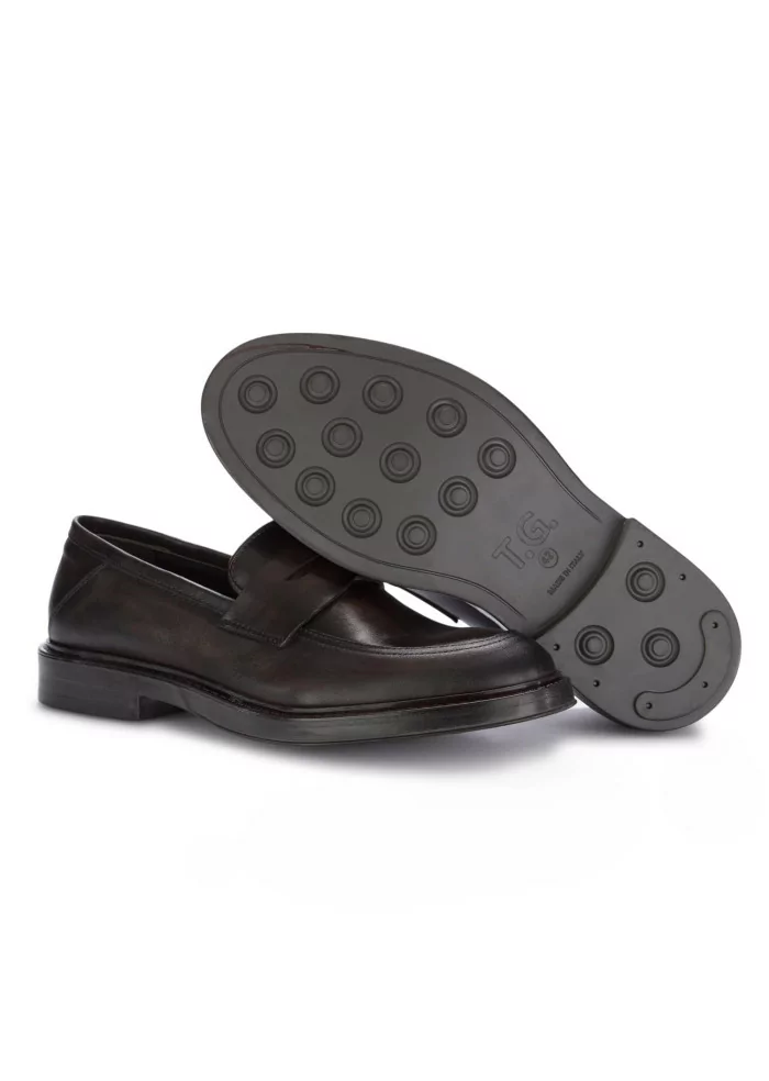 TON GOUT | MOCASSINI SOFTY PELLE TESTA DI MORO Outlet