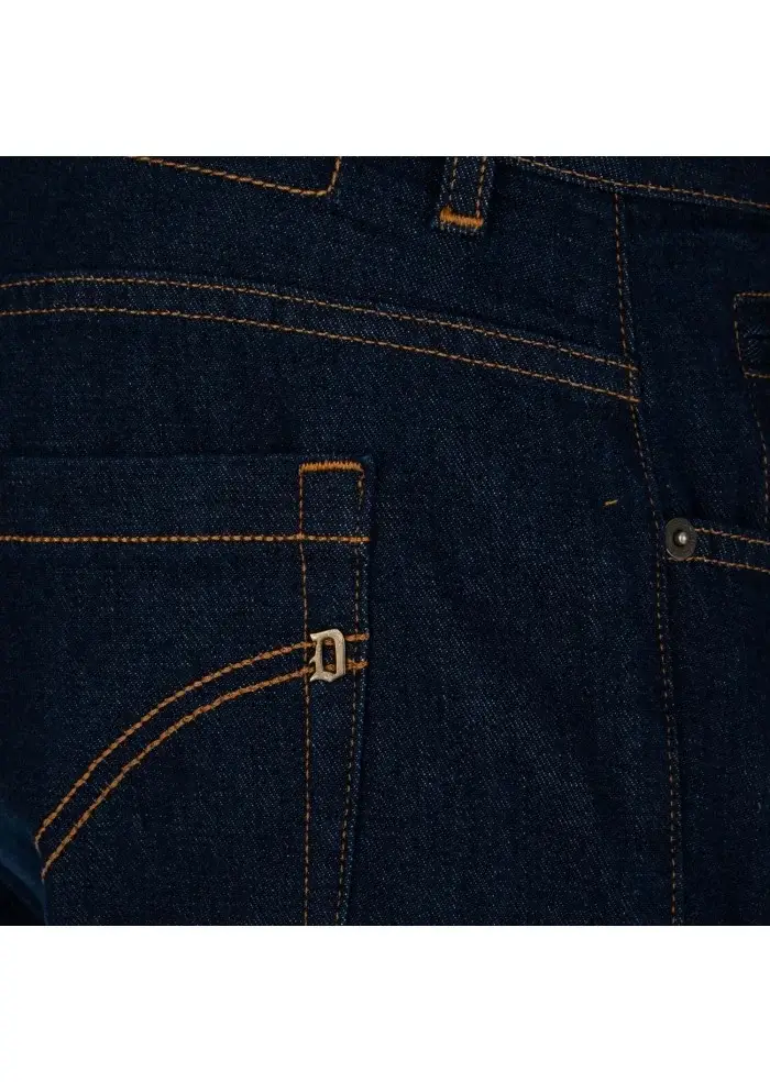 DONDUP | JEANS GEORGE SLIM FIT BLU SCURO Vendita Economica
