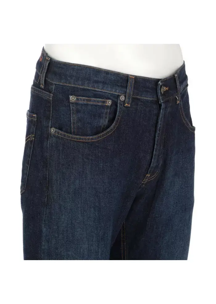 DONDUP | JEANS DIAN CARROT SLIM BLU SCURO Saldi Di Fabbrica