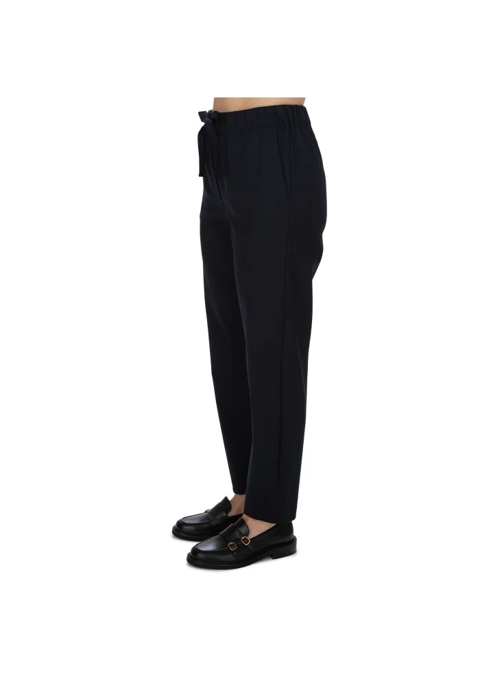 SEMICOUTURE | PANTALONI VITA ELASTICIZZATA BLU 2025